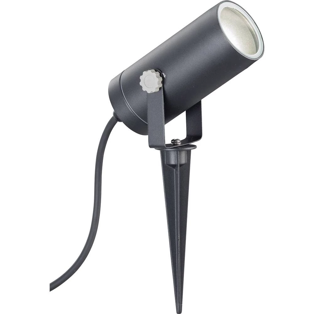 Vrtni reflektor LED GU10 28 W WOFI Faro 8056.01.10.7000 Crna slika