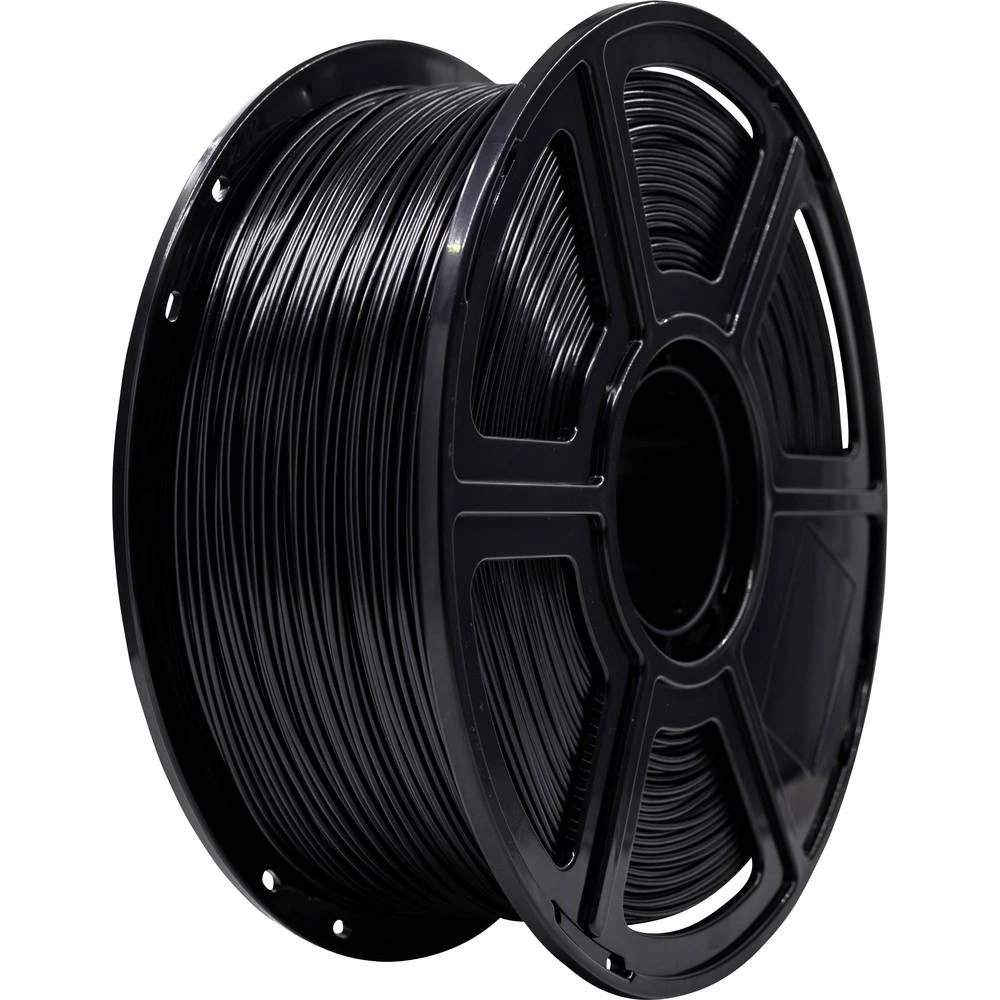 Renkforce RF-6838912 3D pisač filament ABS plastika otporan na toplinu, otporan na udarce 1.75 mm 1 kg crna 1 kom. slika