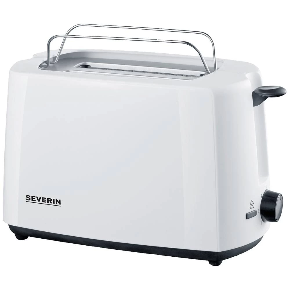 Severin AT 2286 toster s grijačem crna, bijela slika