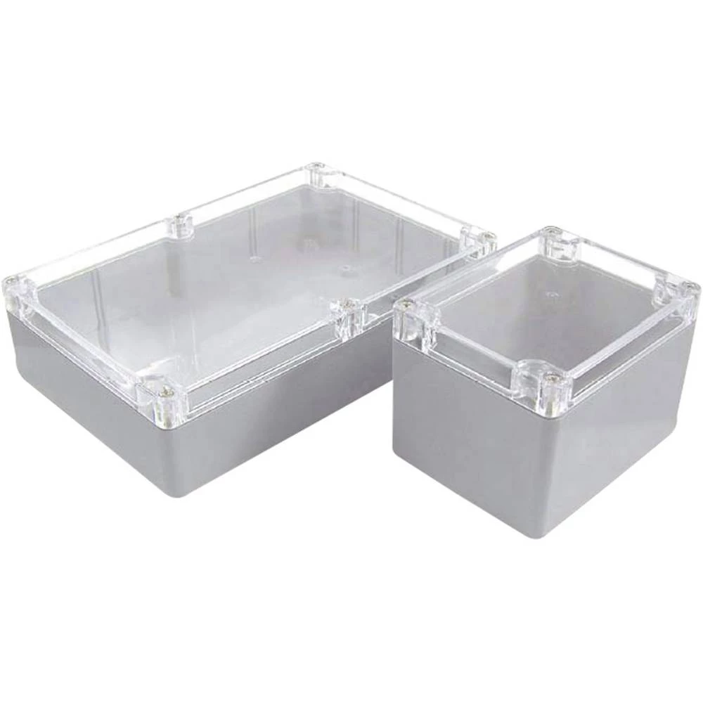 Axxatronic 7300-331C Instalacijsko kućište 115 x 90 x 80 ABS Svijetlosiva, Bistra 1 ST slika