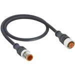 Priključni kabel za senzor/aktivator M12 Ravni muški konektor 0.60 m Broj polova: 4 Lutronic 1092 1210 1200 04 301 0,6m 1 ST