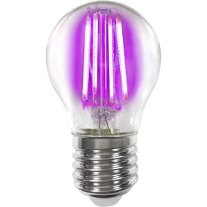 LightMe LED ATT.CALC.EEK A (A++ - E) E27 Oblik kapi 4 W Ružičasta (Ø x D) 45 mm x 77 mm Filament 1 ST slika