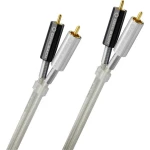 Oehlbach D1C3902 Cinch audio priključni kabel [2x muški cinch konektor - 2x muški cinch konektor] 1.50 m srebrna