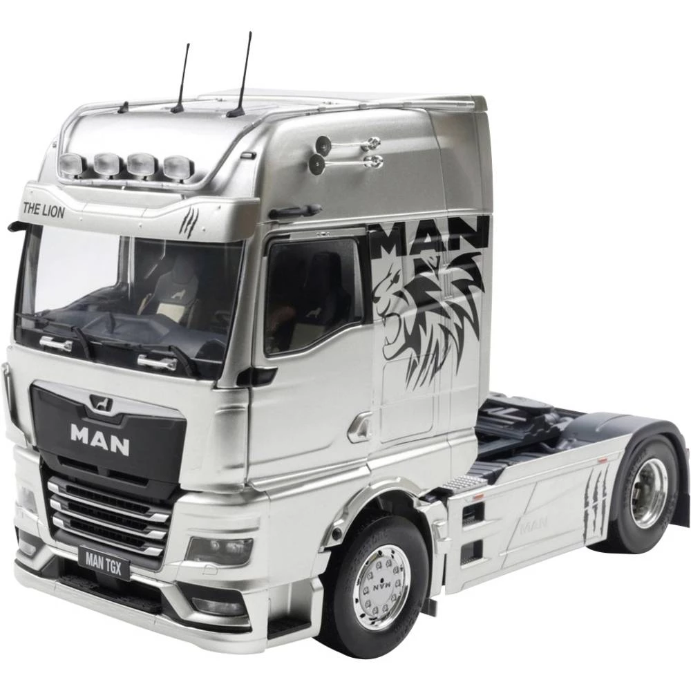 Solido model kamiona MAN TGX Individual Lion S siva gotovi model model kamiona slika