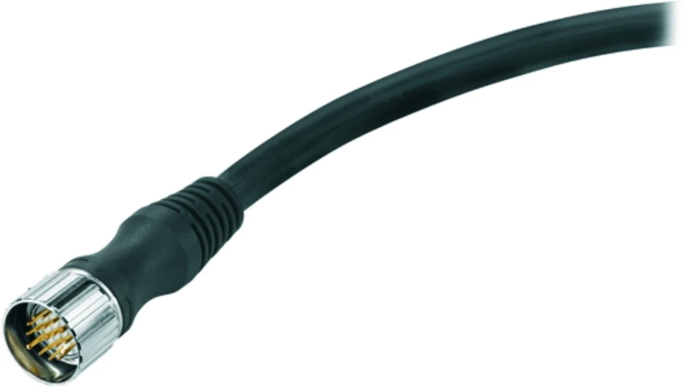 Senzorski/aktivatorski vod SAIS-M23-12P-AN-1,0M Weidmüller jednostrano otvoren sadržaj: 1 komad slika