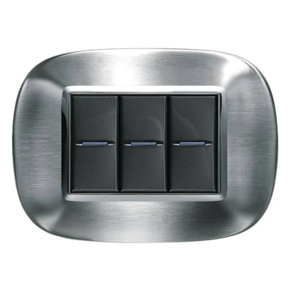 Legrand   okvir Axolute plemeniti čelik HB4803AXS slika