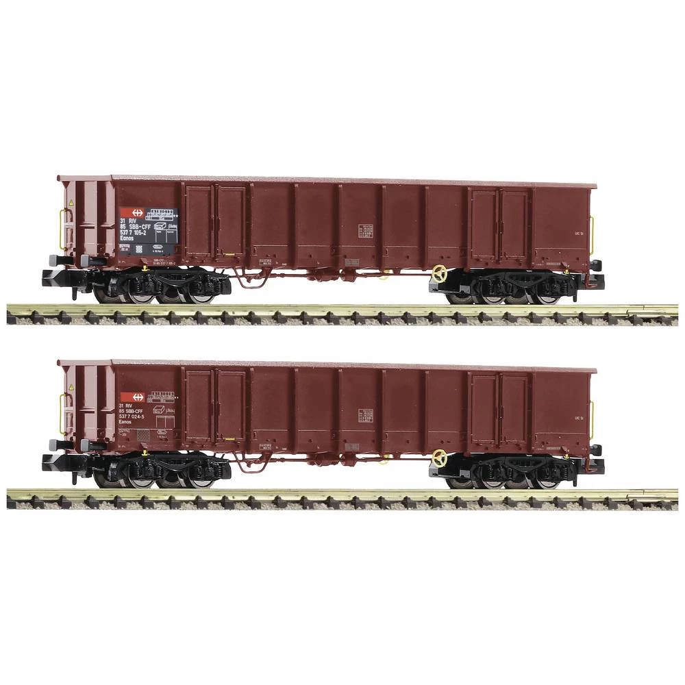 Fleischmann 830252 N Komplet od 2 gondole Eanos SBB-a slika