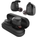 Bluetooth® Naglavne slušalice Elari NanoPods U ušima Slušalice s mikrofonom, Poništavanje buke Crna slika