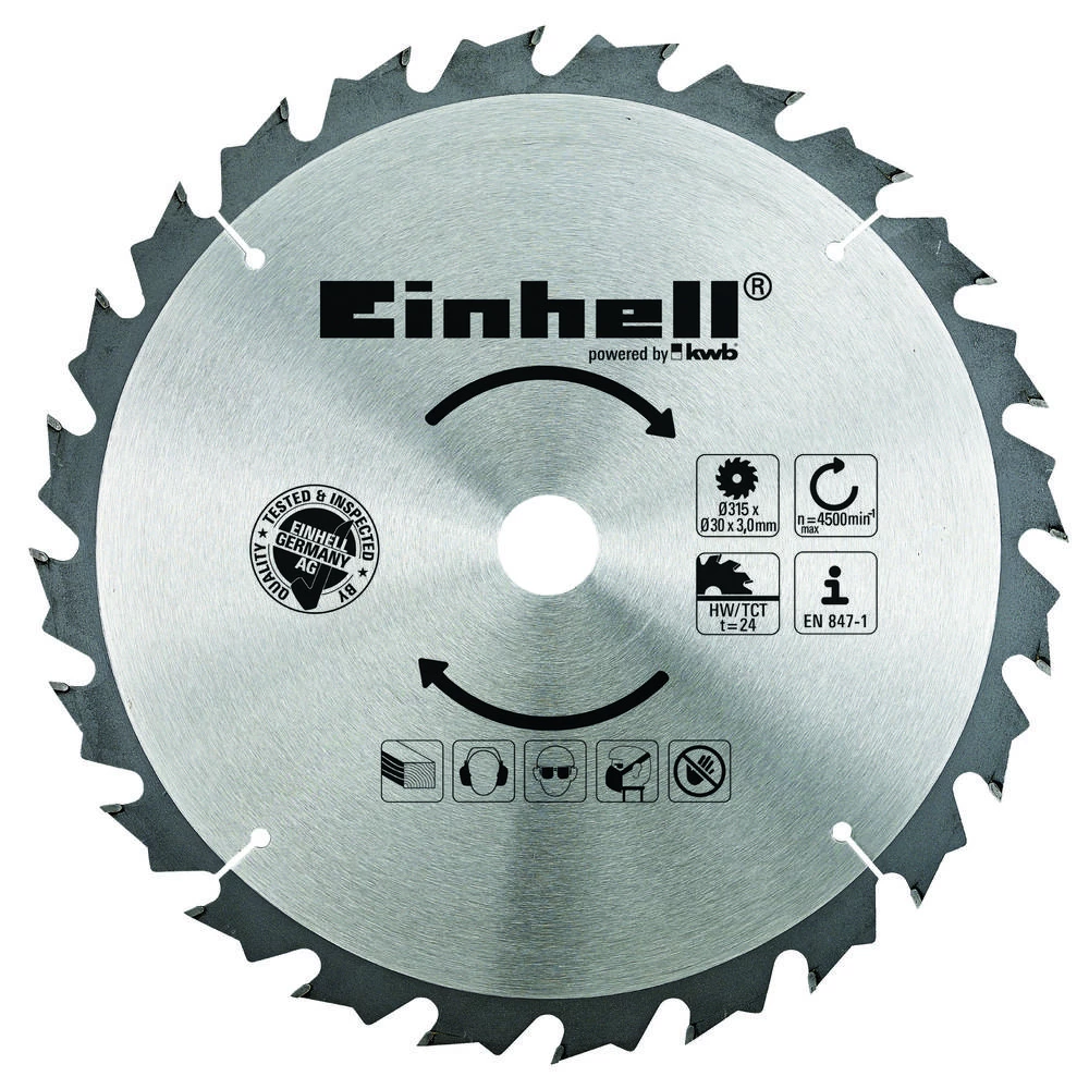 Einhell TE-TS 2831 UD Stolna kružna pila 315 mm 30 mm 2800 W 400 V slika