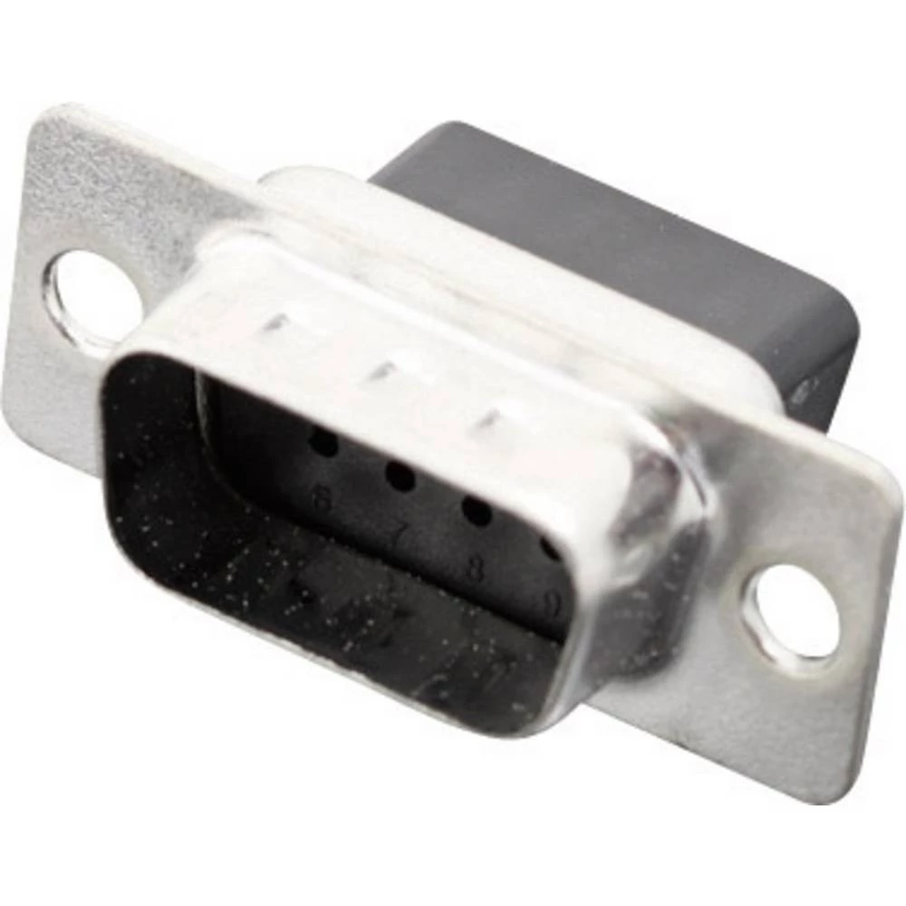 MH Connectors MHDBC09-SP 2101-0190-01 D-Sub pinski konektor 180 ° Broj polova (broj): 9 krimpanje 1 kom. slika