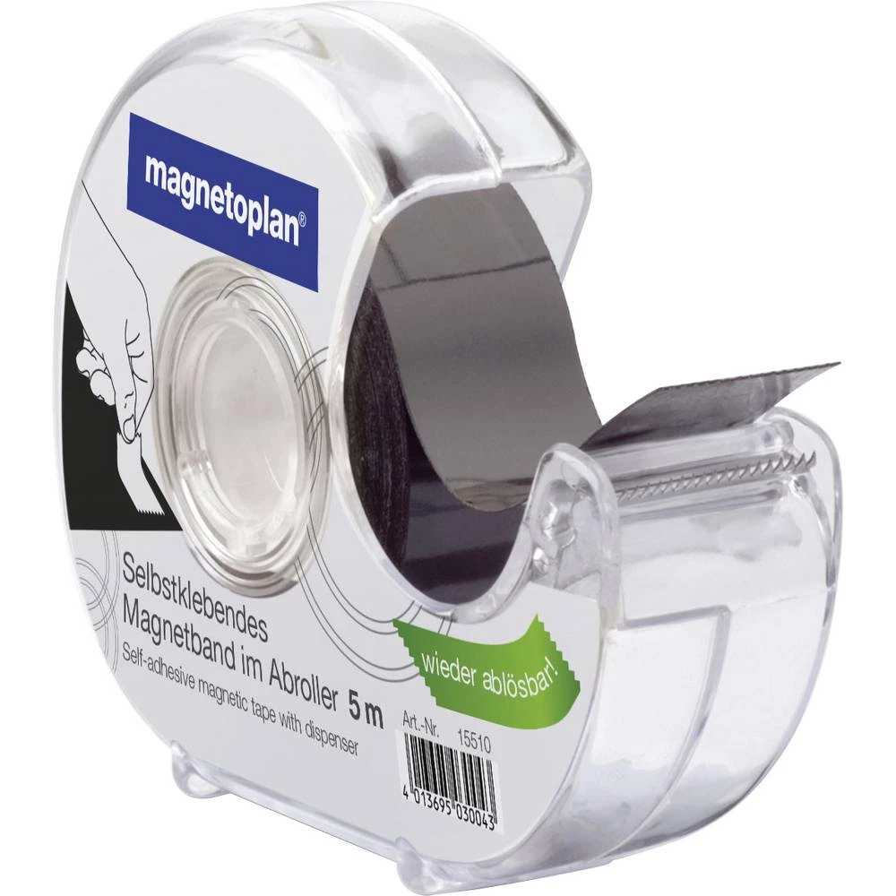 magnetoplan magnetna traka (D x Š) 5 m x 19 mm crna 1 kom. 15510 slika