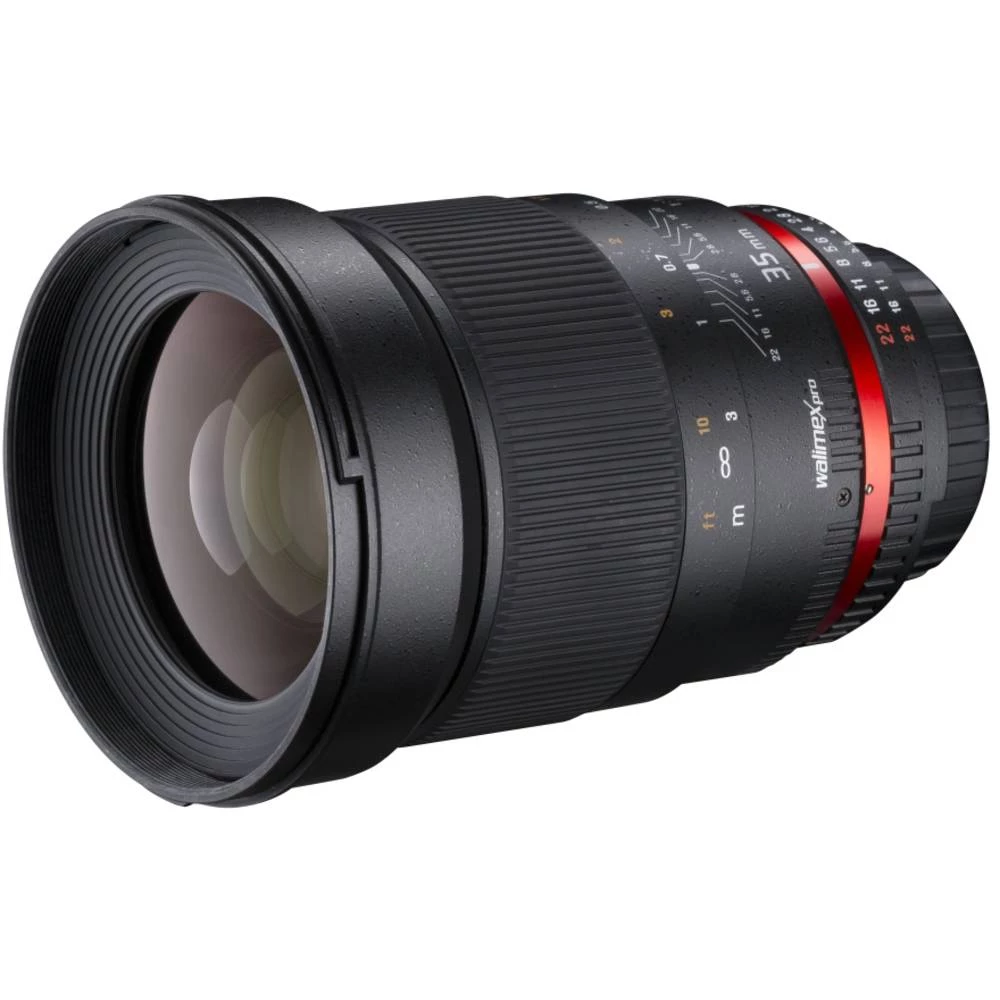 Teleobjektiv Walimex Pro f/22 - 1.4 35 mm slika