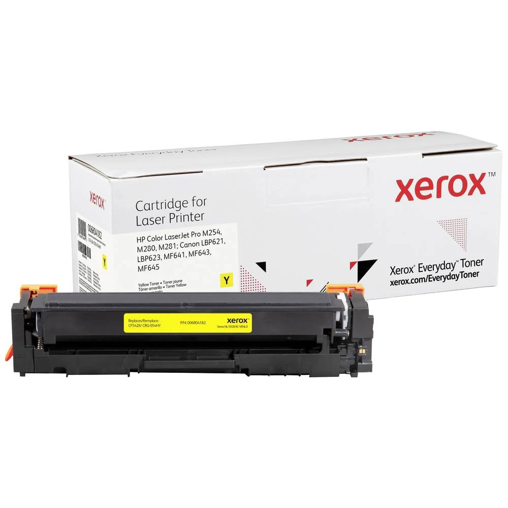 Xerox toner zamijenjen HP 202X (CF542X/CRG-054HY) kompatibilan  žut 2500 Stranica Everyday 006R04182 slika