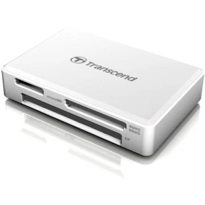 Vanjski čitač memorijskih kartica USB 3.1 Transcend Bijela slika