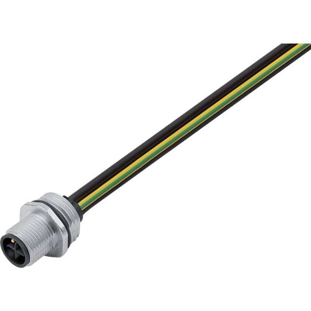 binder 09 0691 700 04-20 okrugli konektori muški konektor za prirubnicu Ukupan broj polova: 4 + PE Serija (Okrugli utičn slika