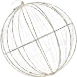 Konstsmide 1794-333 lopta toplo bijela LED srebrna Energetska učinkovitost 202