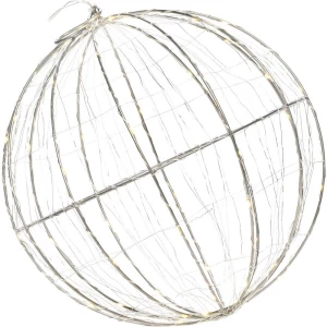 Konstsmide 1794-333 lopta toplo bijela LED srebrna Energetska učinkovitost 202 slika