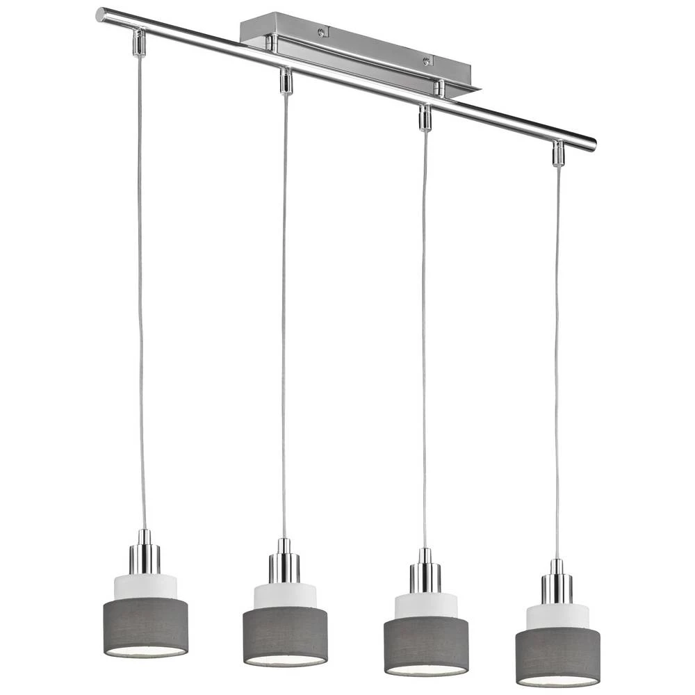 WOFI NAPLES 11624 LED viseća svjetiljka LED E14   krom boja slika