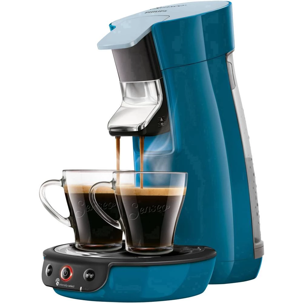 SENSEO&reg; Viva Café HD6563/70 Aparat za kavu na jastučiće Plava boja Podesiva visina cijevi za kavu slika