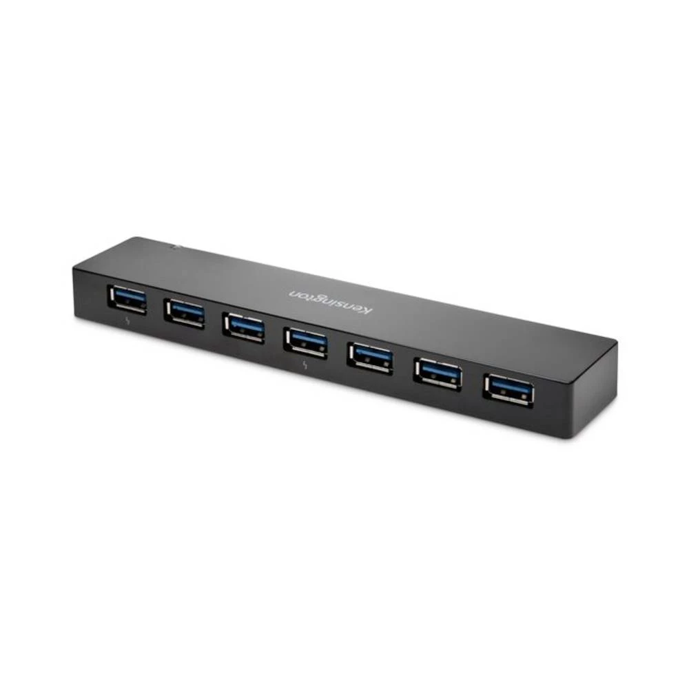 Kensington UH7000C čvorište sa 7 priključaka, USB 3.0 s funkcijom punjenja Kensington UH7000C 7 Port Hub 7 ulaza USB 3.0-hub  crna slika