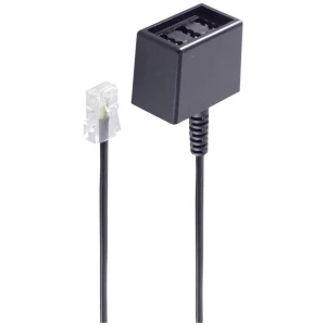 Shiverpeaks ISDN adapter [1x RJ45-utikač 8p4c - 1x ženski konektor TAE-NFN] 0.15 m crna slika