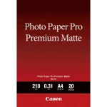 Foto papir Canon Photo Paper Pro Premium Matte PM-101 8657B005 DIN A4 210 gm² 20 Stranica Mat