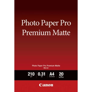 Foto papir Canon Photo Paper Pro Premium Matte PM-101 8657B005 DIN A4 210 gm² 20 Stranica Mat slika