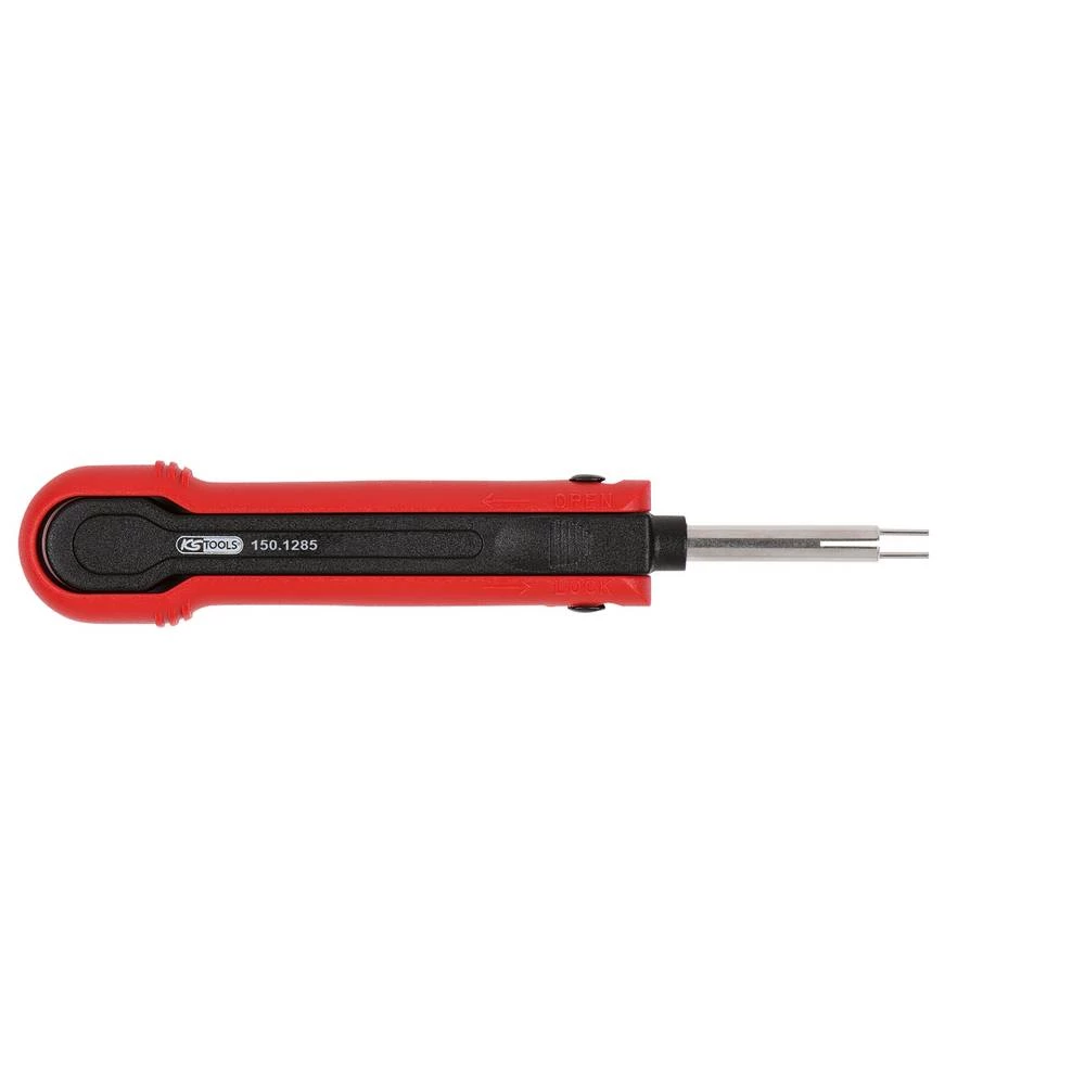 Alat za otpuštanje jezičaca/utičnica od 4,8 mm, 6,3 mm (Delphi Ducon). KS Tools 150.1285 slika