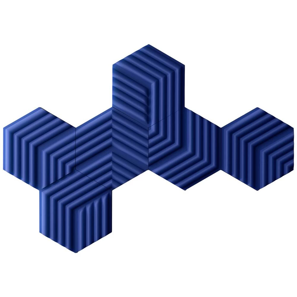 Elgato Wave Panels, Starter Set Blue akustička pjena (D x Š x V) 491 x 426 x 47 mm poliuretan (pu), poliesterska tkanina slika