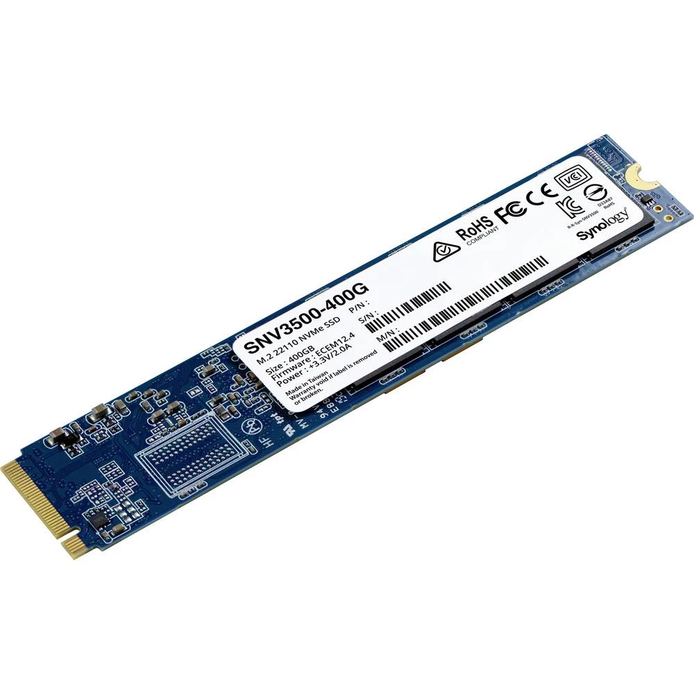 Synology SNV3000 800 GB unutarnji M.2 PCIe NVMe SSD 22110 M.2 NVMe PCIe 3.0 x4 maloprodaja SNV3500-800G slika