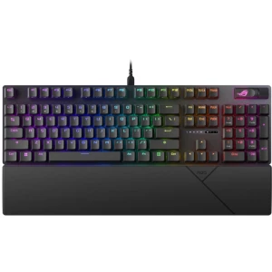 Asus ROG STRIX SCOPE II USB igraći miš njemačka, qwertz crna osvjetljen, oslonac za ruku slika
