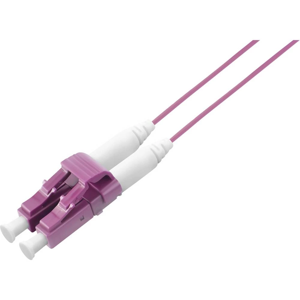 Digitus DK-HD2533-10-4 Glasfaser svjetlovodi, mreža priključni kabel [1x muški konektor lc - 1x muški konektor lc] 50/125 µ Multimode OM4 10.00 m slika