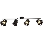 Stropni reflektor LED GU10 20 W Brilliant Movie G08931/76 Crna (mat)