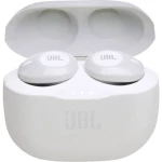 Bluetooth® Naglavne slušalice JBL Tune 120 U ušima Slušalice s mikrofonom, Kontrola na dodir Bijela
