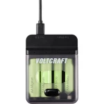 VOLTCRAFT VC-BC4-PB1 punjač okruglih stanica nikalj-metal-hidridni mignon (AA), micro (AAA)