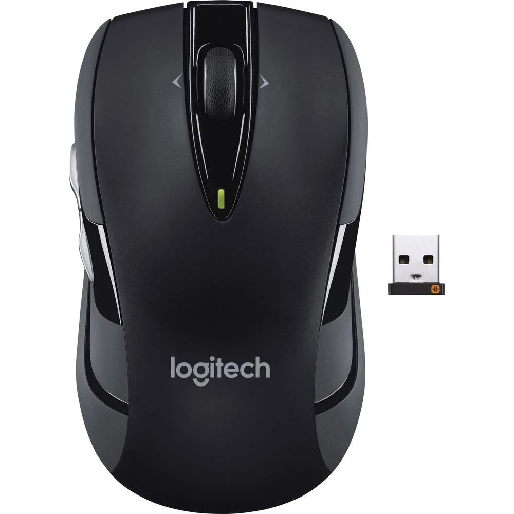 Logitech M545 Bežični miš Optički Ergonomski Crna slika