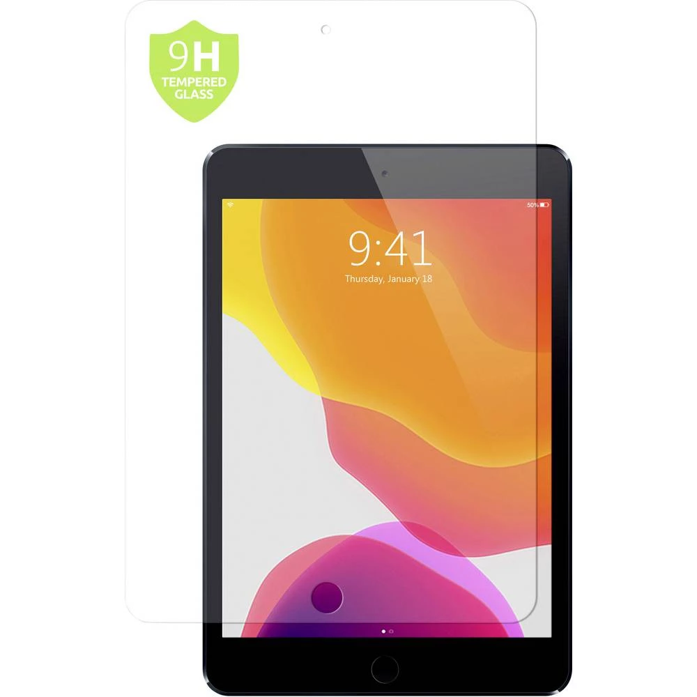 Gecko zaštitno staklo za zaslon Pogodno za modele Apple: iPad 10.2 (2019) prozirna slika