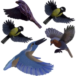 Gardigo Stickers Native Birds naljepnica za prozor - slika ptica odvraćanje 1 St. slika