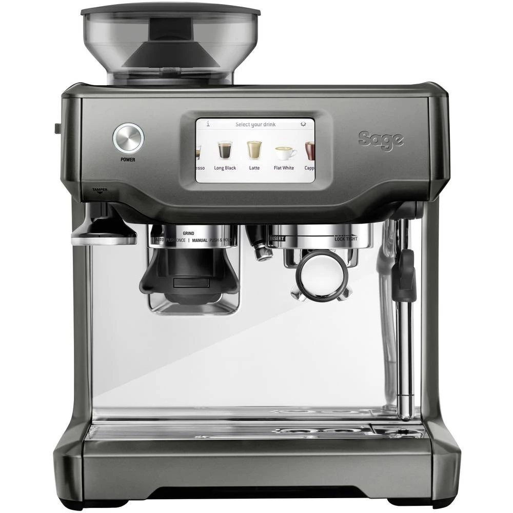 Aparat za esspreso kavu Sage The Barista Touch Bijela, Crna 2400 W S mehanizmom za mljevenje, S mlaznicom za pjenjenje mlijeka, slika