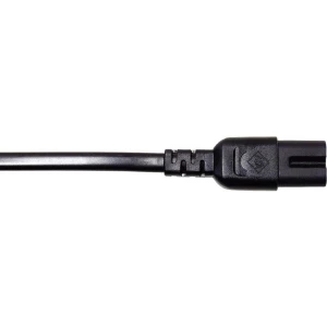 Manhattan struja priključni kabel [1x europski muški konektor - 1x muški konektor za grafičnu karticu c8] 1.80 m crna slika