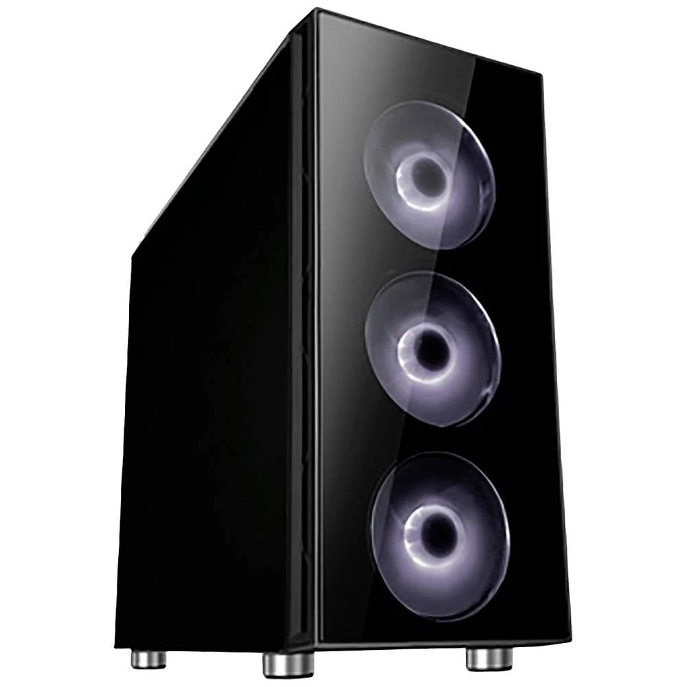 Cooltek Zwei RGB midi-tower kućište za računala crna slika