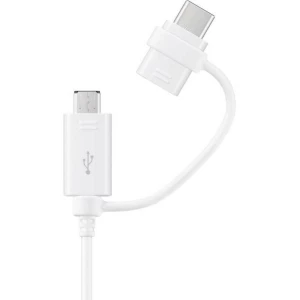 Samsung mobitel kabel [1x USB - 1x micro USB, muški konektor USB-C™] 1.50 m USB, mikro USB, USB-C™ slika