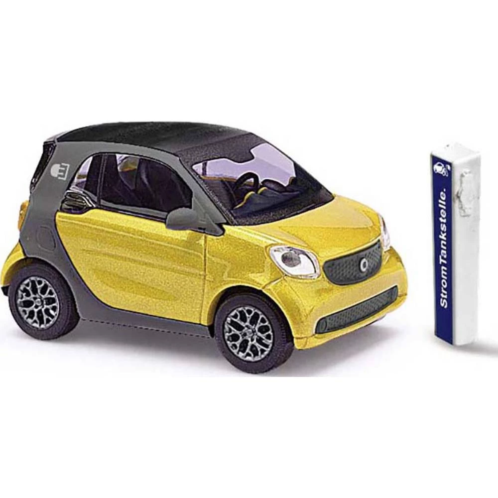 H0 Smart Fortwo Coupé električni pogon zlatni metalik Busch 50724 h0 Smart Fortwo Coupé električni pogon slika