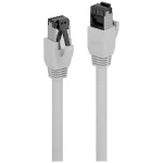 LINDY 47430 RJ45 mrežni kabel, Patch kabel cat 8.1 S/FTP 0.3 m siva  1 St.