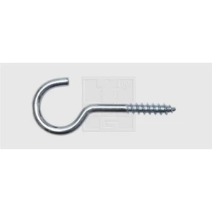 SWG 23976050 Stropna kuka pocinčani čelik 60 mm 60 mm 50 St. slika