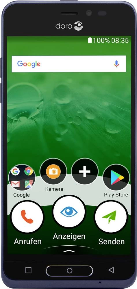 doro 8035 Big button smartphone Dark blue slika