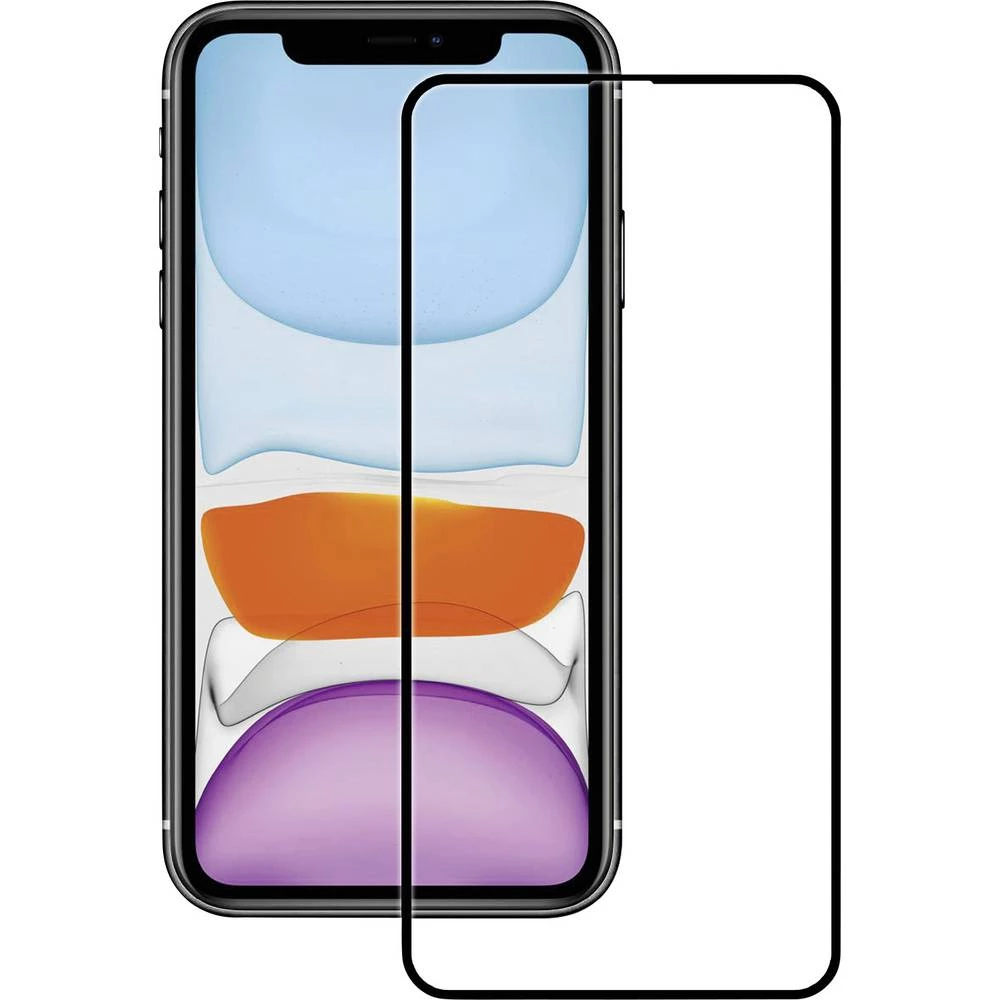Teccus  FSTGTIPH11/XR zaštitno staklo zaslona Pogodno za: iPhone 11, iPhone XR 2 St. slika
