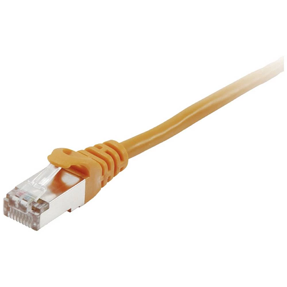 Equip 605572 RJ45 mrežni kabel, Patch kabel cat 6 S/FTP 3 m narančasta pozlaćeni kontakti 1 St. slika