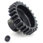 Mali zupčanik motora ArrowMax Tip modula: 1.0 Promjer bušotine: 5 mm Broj zubaca: 24