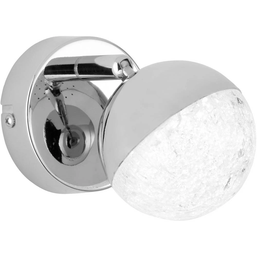 LED stropni reflektor 4.50 W Toplo-bijela ACTION SANAN 425901016000 Krom boja slika